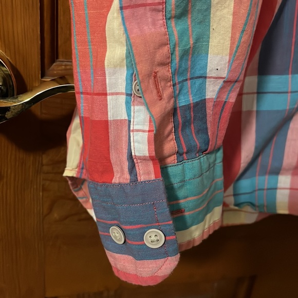 Nautica button down shirt like new classic fit - Picture 6 of 7